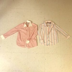 Boys button down shirts. Zara & Sean John. Bundle